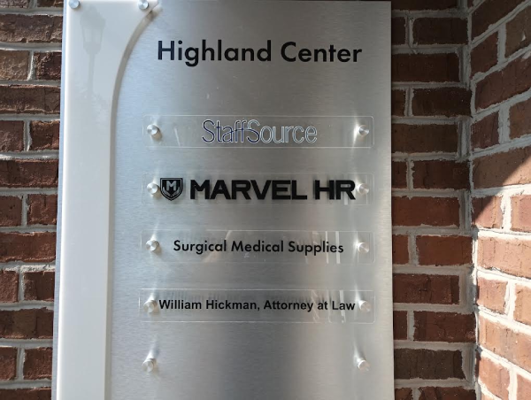 Custom Signs with Stand-Off